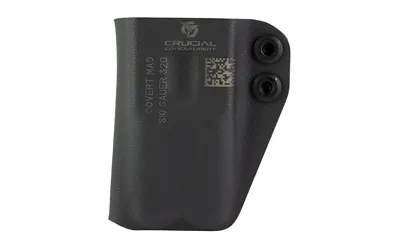 Crucial Concealment 1038 Covert Mag Pouch Kydex Ambidextrous Black - View 3