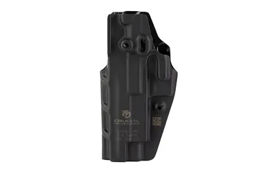 Crucial Concealment 1151 Covert IWB Holster, Kydex, Black, Ambidextrous - View 3