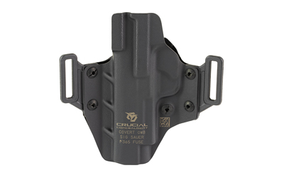 Crucial Concealment 1414 OWB Holster Right-Hand Kydex Matte Black - View 2