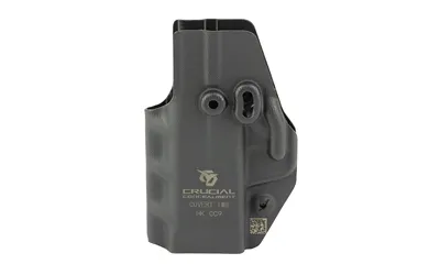 Crucial Concealment Covert IWB Holster Ambidextrous Black Kydex Fits HK - View 2