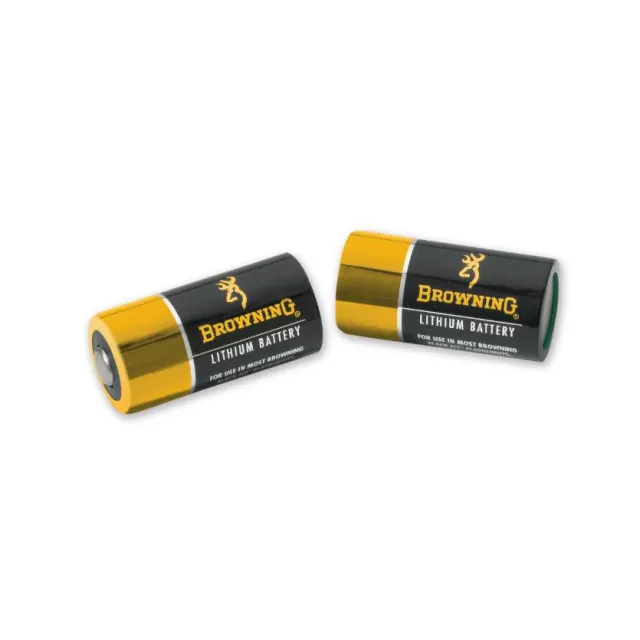 Browning 3742000 CR123A Lithium Battery 3 Volt 2 Pack - View 2