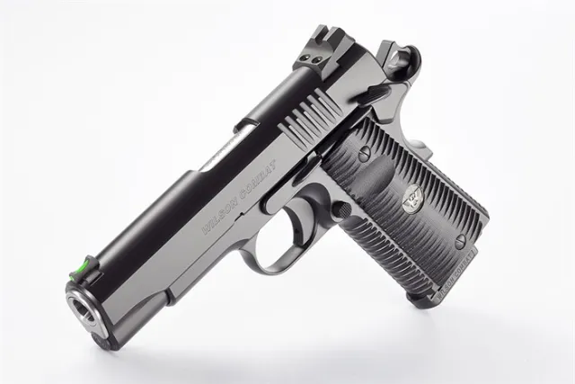Wilson Combat ACPCOM9 ACP Commander 9mm 10+1 4.25" Black Armor-Tuff - View 3