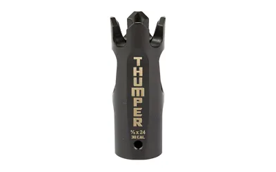 Battle Arms BAD-THUMPER-30-BN Muzzle Brake, 308/762, Nitride, 5/8x24, Black - View 2
