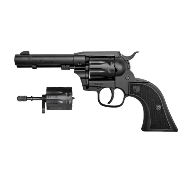 Diamondback Sidekick 22 LR/WMR Revolver 4.5" Black Cerakote 9rd - View 2