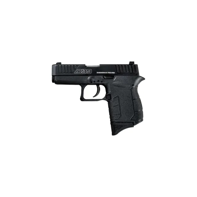 Diamondback DB9 9mm Pistol 3" Barrel Black - View 2
