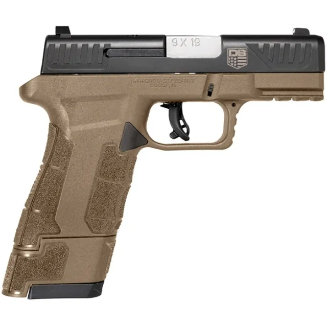 Diamondback DBAM29 Sub-Compact 9mm Pistol, 3.5" Barrel, Polymer Frame, 3-Dot Sights - View 2