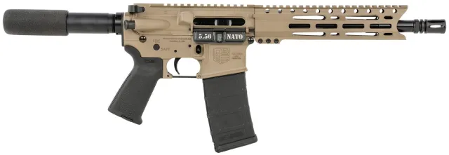 Diamondback DB1915K061 5.56 AR-15 Pistol 10" FDE 30rd M-LOK Rail - View 2