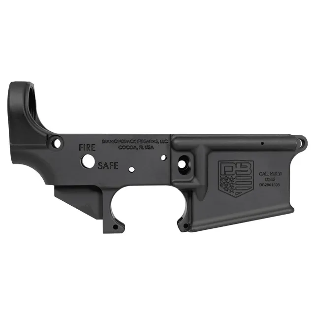 Diamondback DB2210R001 DB15 Lower Receiver Multi 7075-T6 Aluminum Black - View 2