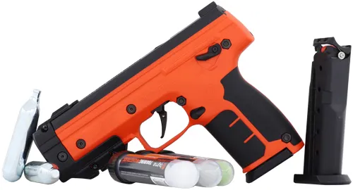 Byrna LK683001ORNKINETIC LE Kinetic Kit .68 Cal 5rd CO2 Black Grips - View 2