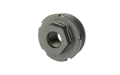 KGM A-DTA-T-1 Direct Thread Adapter 1/2"x28 Titanium Nitride Black - View 4