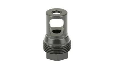 KGM Suppressors A-TMB-S-1 R50T Muzzle Brake Black Nitride 1/2"x28 Steel - View 2