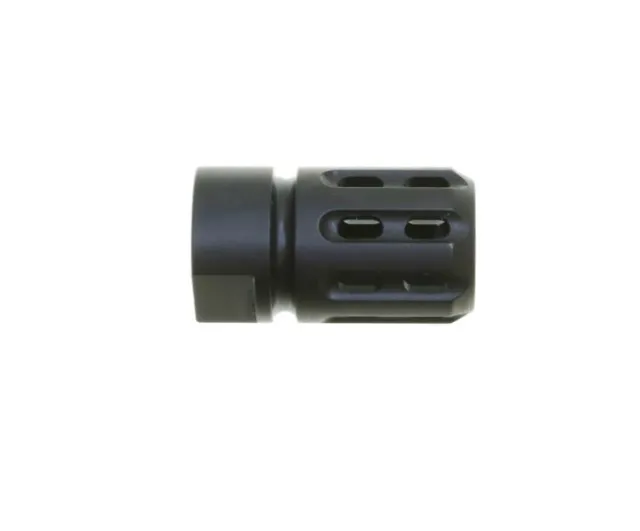Wraithworks MB2P 9mm 1/2x28 Threaded Black Muzzle Compensator AR-15 - View 3