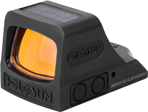 Holosun HE508T-GR-X2 32MOA Circle 2MOA Green Dot Matte Black 0.63" X 0.91" - View 2