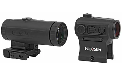 Holosun HS403C + HM3X Micro Red Dot 3X Magnifier Combo Pack - View 3
