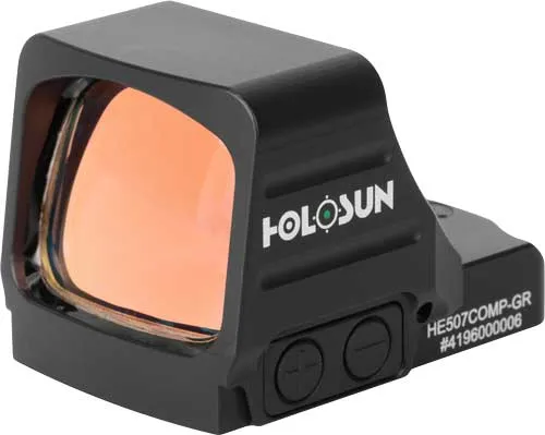 Holosun HE507COMP-GR 1.1x0.87in Multi-Reticle Large Lens Green 1.1" X 0.87" - View 2