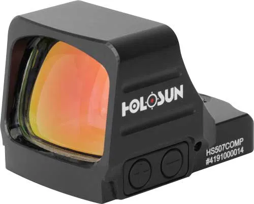 Holosun HS507COMP Red Multi-Reticle Reflex Sight 1.1Inx0.87In 1.1" X 0.87" - View 2