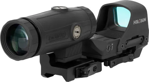 HOLOSUN HE510C Reflex Red Dot Sight & HM3X Magnifier Set - View 2