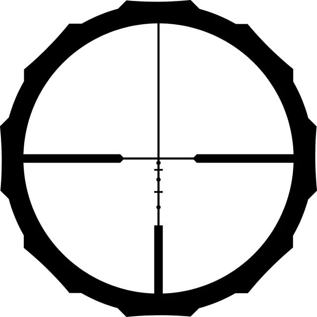 Crimson Trace Brushline 3-9x40mm BDC Rimfire Riflescope 0101580 - View 2