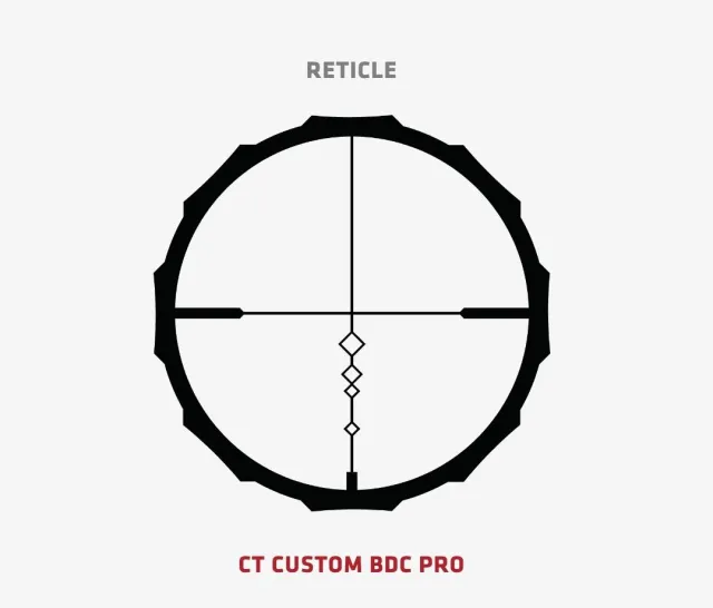 Crimson Trace 01-01400 Brushline Pro 4-16x42mm Matte Black Scope - View 2