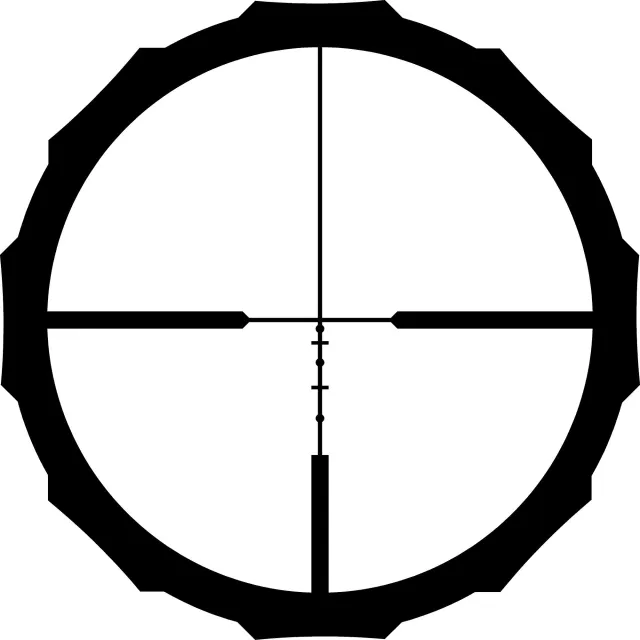 Crimson Trace 01-01290 Brushline Pro 2-7X32 BDC Rimfire Scope Matte Black - View 2