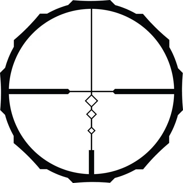 Crimson Trace Brushline Pro Rifle Scope - 3-9x40mm - View 2