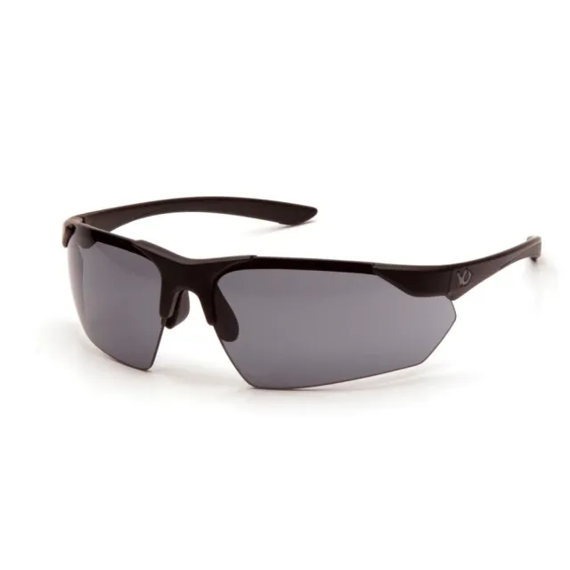 Pyramex Venture Gear Drone 2.0 Shooting Glasses Black Frame with Grey Anti-Fog Lens - View 2