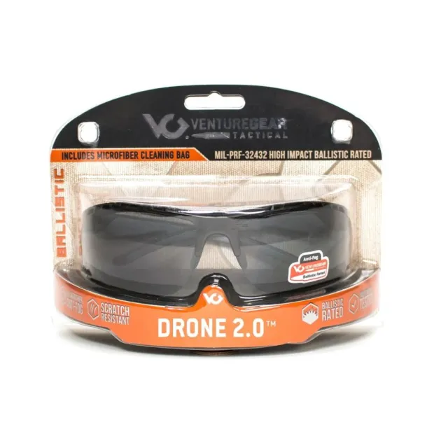 Pyramex Safety VGSG1720T Drone 2.0 Glasses Gray Lens Anti-Fog OD Green 1 - View 2