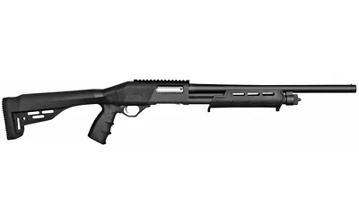 JTS X12PT 12 Gauge Pump Action Shotgun 18.56 in Barrel Black Finish - View 2