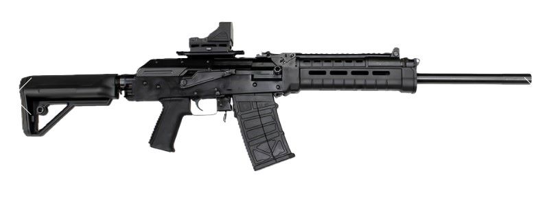 JTS Shotgun M12AKT2.1 M12AK T2.1 12 Gauge Semi-Auto 5+1 (2.75") 3"... - View 2