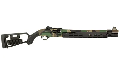 Langdon Tactical LTT 1301 12GA 18.5" Barrel 3" Chamber 7-Round M-LOK Ghost Ring Sights M81 Camo - View 3