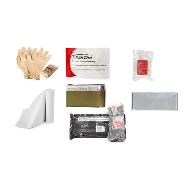 Blue Force Gear HW-TKN-MED-ESS-OD Trauma Kit OD Green Essentials - View 2