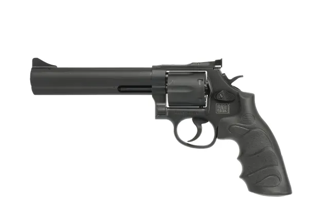 SAR USA SARSR38BL6 .357 Mag Revolver 6" Barrel 6-Shot Black Steel Frame - View 2
