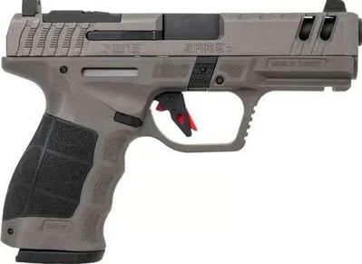 SAR USA SAR9CG3PT 9mm Compact 4.00In 15+1 Platinum Gray Slide - View 2