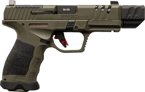 SAR USA SAR9CSOCOMODC 9mm 4.50In 15rd OD Green Cerakote - View 2