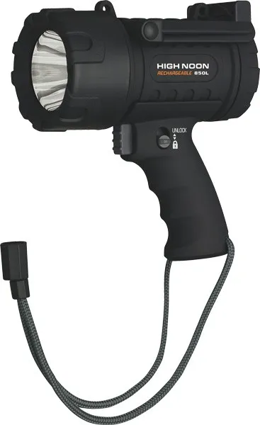 Browning High Noon 3717765 USB Spotlight 6.63 in Black 915 Lumens - View 2