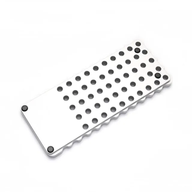 Area 419 BILLET LOADING BLOCK 0.452" CLEAR ANODIZED - View 2