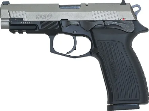 Bersa TPR9DT Thunder Pro 9mm Luger 4.25" 17+1 Black Nickel Steel Slide - View 2