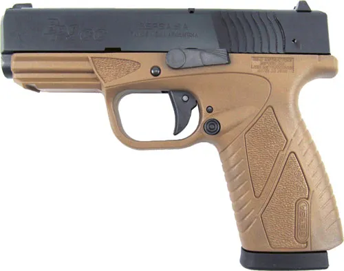 Bersa BP9DECC 9mm Matte FDE 3.3" Barrel 8-Round Semi-Auto Pistol - View 2