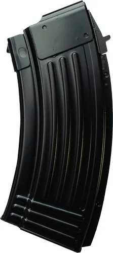 Global Ordnance LLC 810091157428 20rd Fully Ribbed 7.62x39mm Fits AK-47 Black Steel - View 2