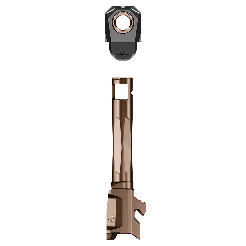 Radian Weapons Ramjet Afterburner Combo 9mm 4.42In Bronze - View 2