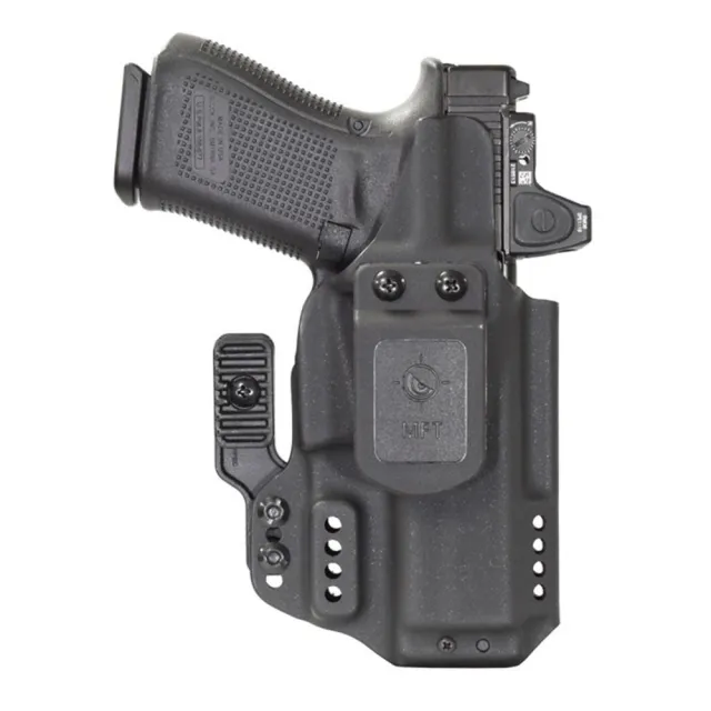 Mission First Tactical H8-GL-1 Pro Holster, IWB, Ambidextrous, Black, Glock 19 - View 2