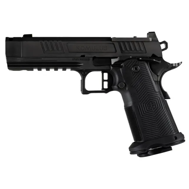 Alpha Foxtrot AF1911-Romulus 9mm 4.25" Compensated DLC Black - View 2