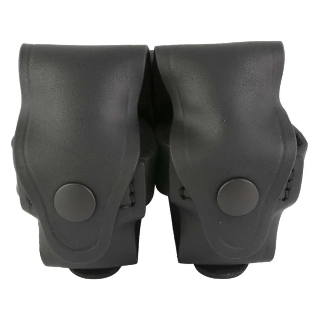 1791 Gunleather RVSLDSBLA Speed Loader Double Carrier Black Steerhide - View 2