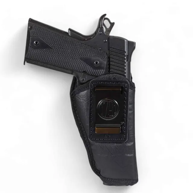 1791 Gunleather ECOC4BLKR EcoCarry IWB Compact Long Black Right Hand - View 2