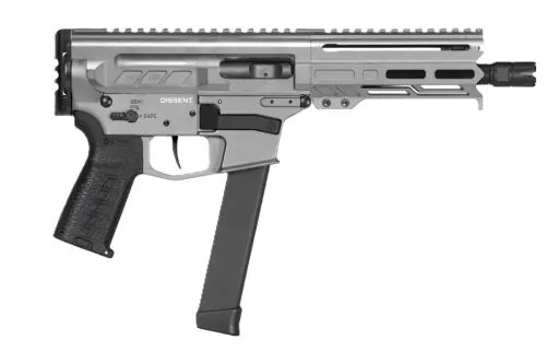 CMMG 99A68A2TNG Dissent MKGS 9mm Luger 33+1 6.50" Tungsten Gray Rec... - View 2