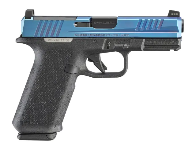 Ruger RXM 9mm 4 In Blue PVD 17+1 Magpul Frame - View 2