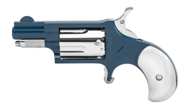 North American Arms NAA-22LR-NBC-HP Mini-Revolver 22 LR 1 1/8" Navy Blue Cerakote Revolver - View 2