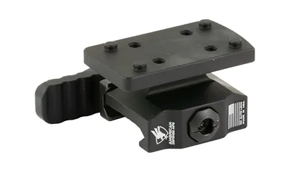 American Defense AD-TR-LW-10-STD QD Mount, Co-Witness, RMSc, Black Anodized - View 2