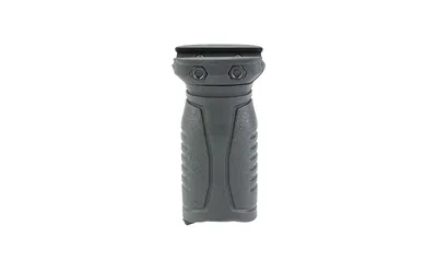 XTS Rubberized Short Vertical Grip Fits Picatinny Rail Matte Finish Black - View 2