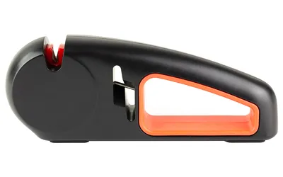 Caliber Gourmet CBGKS1 Adjustable Knife Sharpener Black/Red Carbide/Ceramic - View 2